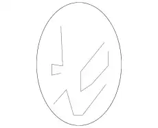  (8 ГР.), (VW), ЭМБЛЕМА VW 3C0853601A JZA VAG