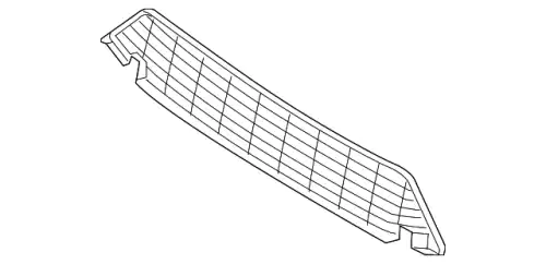 Решетка бампера VAG 7P6853677D 9B9