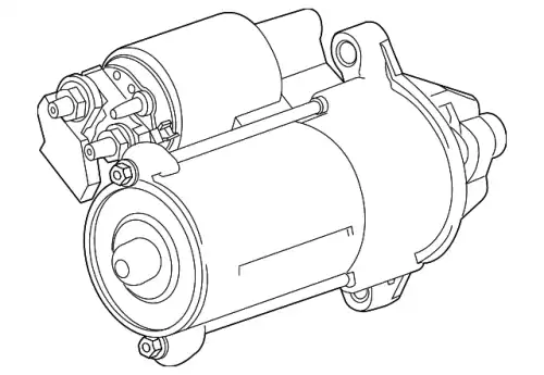 Стартер JAGUAR AJ83990
