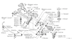 БОЛТ 54459-0P03E NISSAN
