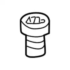 Болт с внутренним Torx !M6x15 \BMW 3' E36, E46, 5' E34, E39, 7' E38, 8' E31, X3 E83, X5 32 34 1 097 110