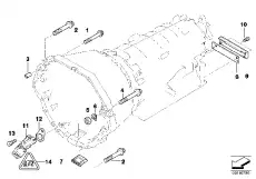 Винт Torx !M10x60 \BMW 5' E34, E39, 7' E32, E38, E67, 8' E31, X5 E53, Z8 E52 12 41 1 434 052