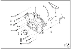Вкладыш упорного подшипника ! \BMW 5' E60, LCI, E61, 6' E63, E64, 7' E65, E66, E67, Phan 11 14 7 512 862