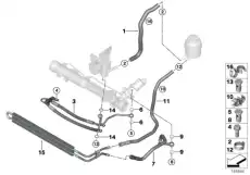 32416850582 Всасывающий трубопровод ! \BMW 1' E81, E82, E87, LCI, E88, 3' E90, E91, E92, E93, X1 E84