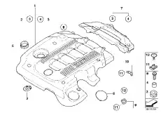 11147807626 втулка ! \BMW 1' E87, 3' E46, E90, LCI, E91, E92, E93, 5' E39, E60, E61, 6' E63, E64, 7'