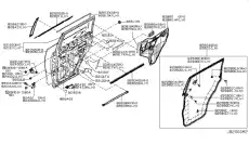 80497-40U0A ГАЙКА NISSAN