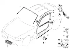Решетка радиатора BMW 51 13 7 051 957