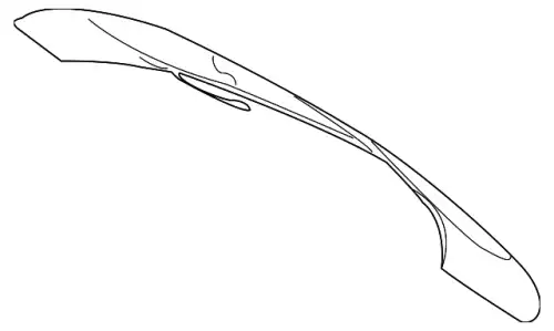 заднее стекло 51312996092 BMW