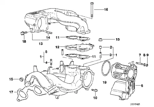 Кольцо уплотнительное автомобильное BMW 11 61 1 437 691