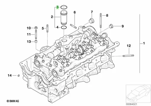 Кольцо уплотнительное автомобильное BMW 11 37 7 514 007