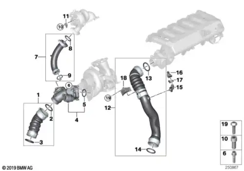 Кольцо уплотнительное автомобильное BMW 07 11 9 908 067