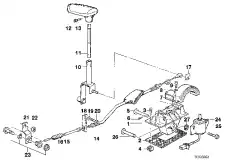 24500429180 Комплект зажимных элементов ! \BMW 1' E81, E82, E87, LCI, E88, 3' E36, E46, E90, E91, E9