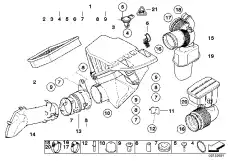 12527516864 Корпус розетки ! \BMW 1' E81, E82, E87, LCI, E88, 3' E90, E91, E92, E93, 5' E60, E61, 6'