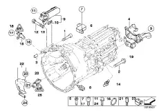 12521427221 Корпус розетки !2 POL. \BMW 1' E81, E82, E87, LCI, E88, 3' E30, E36, E90, E91, E92, E93,