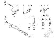 12521427787 Корпус розетки !2 POL. \BMW 1' E81, E82, E87, LCI, E88, 3' E36, E46, E90, E91, E92, E93,