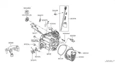 МАСЛЯНЫЙ ЖЕЛОБ 32107-00QAF NISSAN