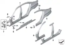 Крыло BMW 41 21 7 240 487