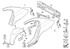 Крыло BMW 41 21 7 111 319