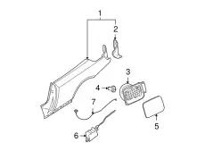 Крыло BMW 41007179527