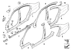 Крыло BMW 41 21 7 145 095