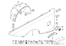 Крыло BMW 41 35 7 053 327