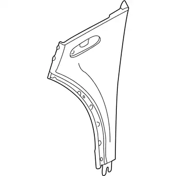Крыло BMW 41 21 7 037 437