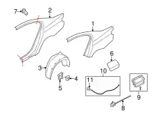 Крыло BMW 41217204488