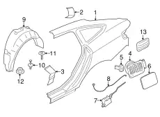 Крыло BMW 41007334018