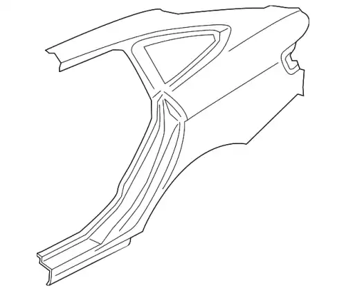 Крыло BMW 41007334018