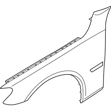 Крыло BMW 41 00 7 261 462