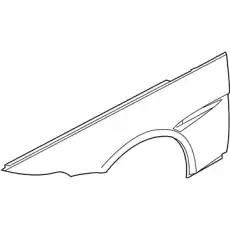 Крыло BMW 41 35 7 133 796