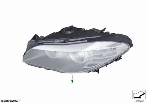 Фара BMW 63 11 7 271 908