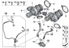 Маслопровод 11 42 7 634 680 BMW