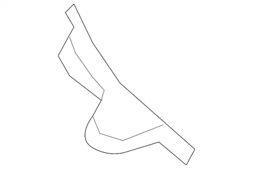 51247318700 Wedge, rear BMW