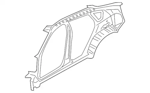 панель боковины 41217207168 BMW