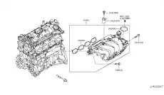 Прокладка коллектора NISSAN 16175-1KC0B