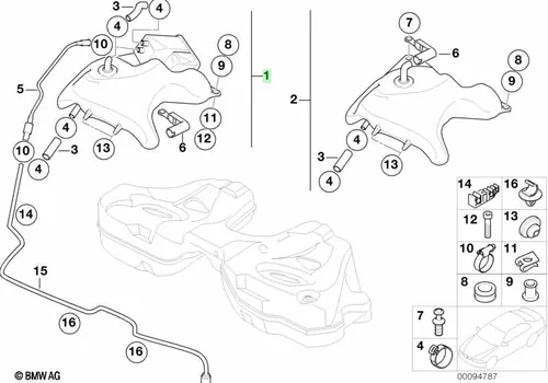 Салонный фильтр BMW 16117204232