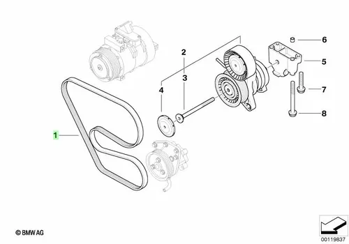 BMW 11 28 7 631 816