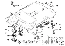 Ручка двери BMW 51 16 7 312 185