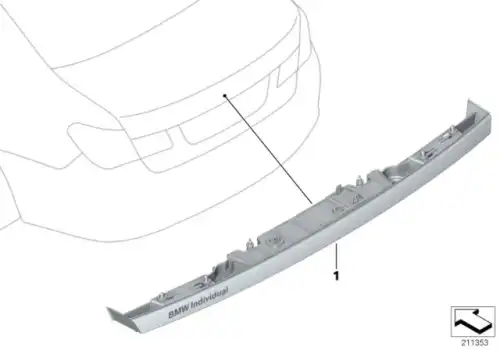 Ручка двери BMW 51 13 7 979 826