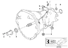23127501580 Сальник !15x21x6.5 \BMW 3' E36, 5' E34, 8' E31, Z8 E52