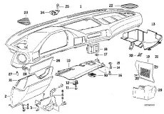 51161948970 Самонарезающий винт !ST4.2x13 \BMW 3' E36, 5' E34, 7' E32, E38, Z3