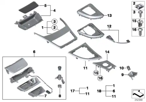 клипса!\BMW E60/E61/E81/E82/E87/E88 07 14 7 073 406