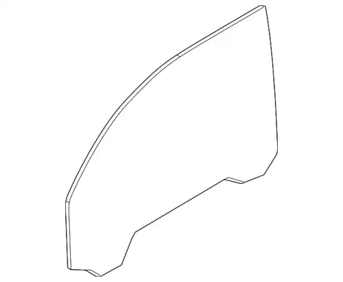 Стекло двери П Пд 51337268720 BMW