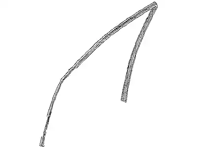 Уплотнитель двери NISSAN 80331-1AA0A