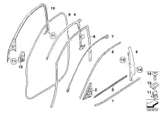 Ручка двери BMW 51 76 7 221 840