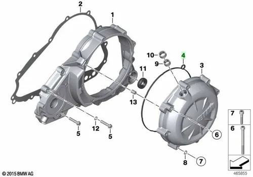 уплотнительная прокладка 11147700194 BMW