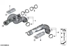 Прокладка коллектора BMW 11 62 7 528 838