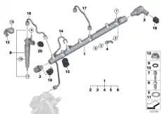 Уплотнительное кольцо ! \BMW 1' E87, 3' E46, E90, LCI, E91, E92, E93, 5' E39, E60, E61, 6' E63, E64, 13 51 2 248 189