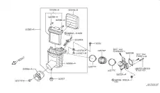 Фильтр воздушный NISSAN 16500-JF00B